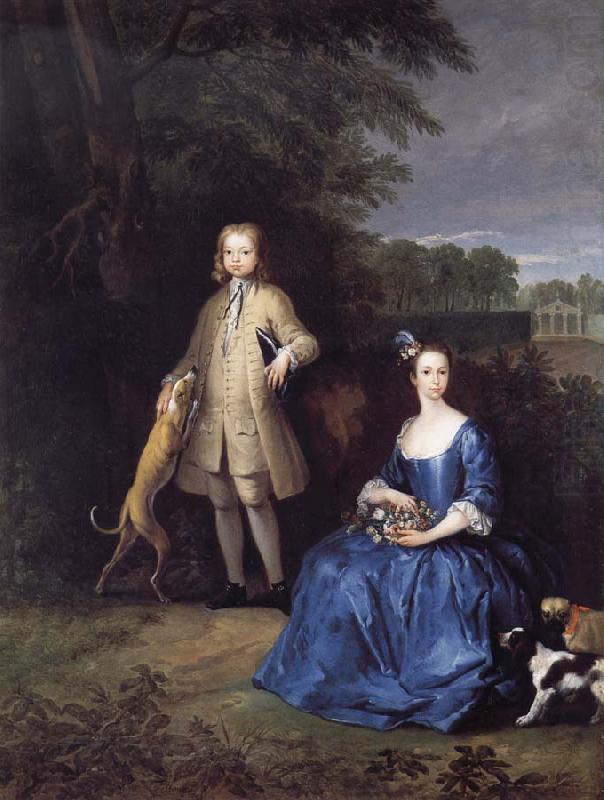 Master Edward and Miss Mary Macro, Peter Tillemans